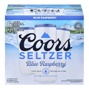 6C COORS SELTZER SLUSHIE BLUE RASPBERRY 7.0 NM 6x355ml