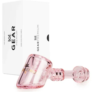 West Coast Gifts - GEAR Premium 5" Pink Joffre Hammer Hand Pipe