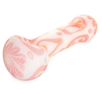 West Coast Gifts - Red Eye Glass 4.5" Frosted Peace, Love, Happiness