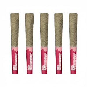 Sticky Greens - Red Razzleberry Liquid Diamond Infused 5X0.5g