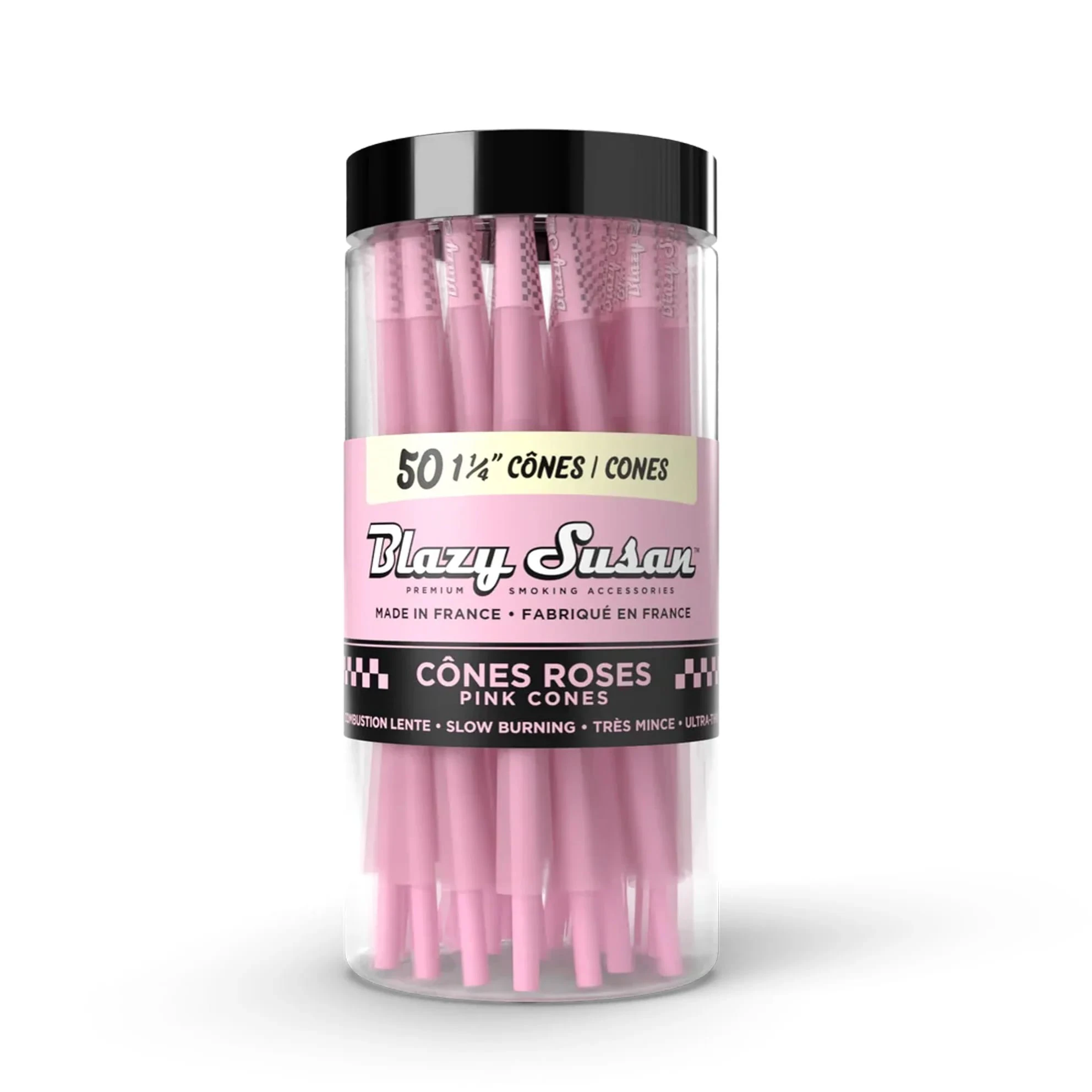 Blazy Susan - Blazy Susan | Pink Pre-Rolled Cones | 1 1/4 | 50 Pack Main Image