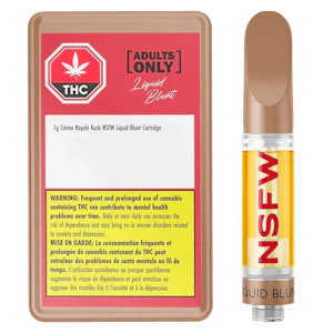 Adults Only - Creme Royale Kush LD 1g Prefilled Vape Cartridge - Adults Only NSFW