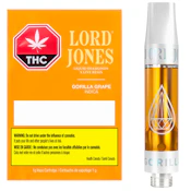 Lord Jones - Gorilla Grape Liquid Diamonds x Live Resin 1g Prefilled Vape Cartridge