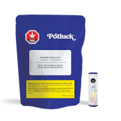 POTLUCK- BLUEBERRY VANILLA- POPZ- DISPOSABLE VAPE .2G