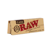 RAW Rolling Paper - Classic | 1 1/4 Connoisseur w/ Tips