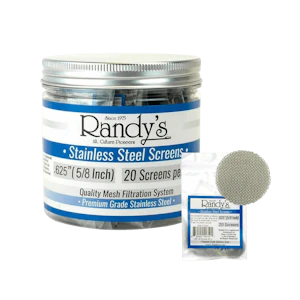 Randy's - Randys Stainless Steel Screens 20 Pk
