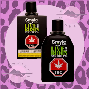 SMYLE BRANDS - LIVE ROSIN NANO DROPS - SMYLE - 450MG