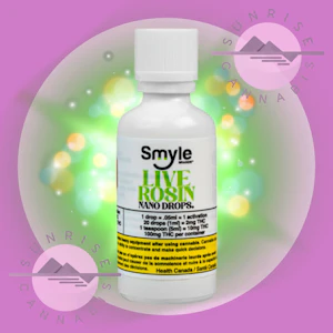 SMYLE BRANDS - LIVE ROSIN NANO SHOT - SMYLE - 100MG