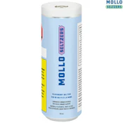 Mollo | 1:2 Blackberry Seltzer THC:CBG | Sugar Free Beverage