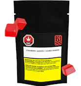 Strawberry THC Kiss Gummies