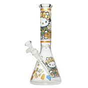 Arsenal Pop Kitty Beaker Bong - 10 inch