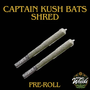 SHRED - Captain Kush Bats - 2 x 1g