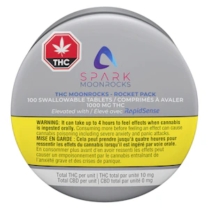 ASPIRE - (NEWM17O)SPARK THC Moonrocks - Rocket Pack 100 caps
