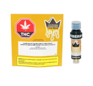 Amped Live Resin Blend Blueberry DNTS Cartridge 1G