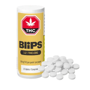 Blips - Blips 1:2 THC:CBG Tablets - 25pk