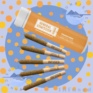 General Admission - PEACH RIZZ DIAMOND INF - GENERAL ADMISSION - 5X0.5G