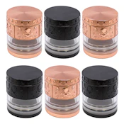 Classic Black and Gold Aluminium 50mm Grinder