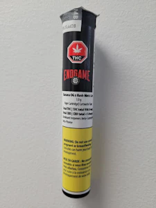 Adastra Labs Inc - Endgame Banana OG x Kush Mints 1g Vape Cart