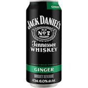 JACK DANIEL'S & GINGER 473 mL