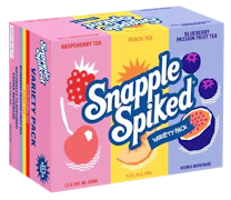 12C SNAPPLE SPIKED VARIETY PACK 12x341ml
