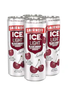 SMIRNOFF ICE LIGHT BLACK CHERRY & SODA - 4C