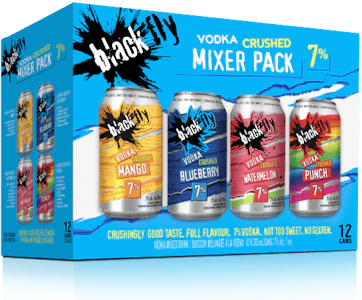 Black - BLACK FLY VODKA CRUSHED MIXER PACK 2.0 - 12PK