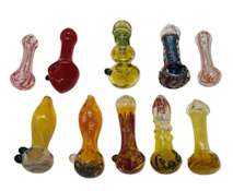 Pipes - Assorted 3.5 - 6" Glass Pipes