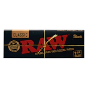 RAW - Black Rolling Papers - 1 1/4