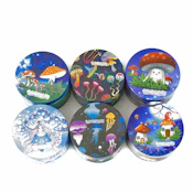 2.5" Mushroom Design Metal Grinder