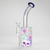Haze | 9 Skull Flower Glass Rig