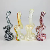 5" Fancy Glass Bubbler