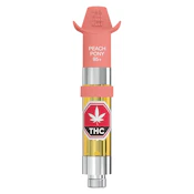Wild West - 95+ Peach Pony Liquid Diamonds 510 Thread Cartridge - Hybrid - 0.95g