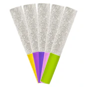 Nugz - Flavour Bomb Fruit Blast Taster Pack Infused Pre-Roll - Hybrid - 5x0.5g