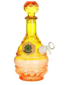 ACC - SeshGear - Vintage Ombre Decanter Bong 'Round Lotus' - 10.5" - Various Colors