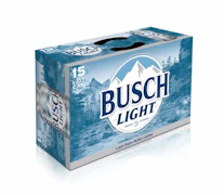 PRE - PACKED BUSCH LIGHT 355ML 15UC CAN - 15PK