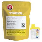 Potluck - Juicy Jungle Fruit Disposable Vape - 1g