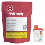 Potluck - Razzberry Bliss CBN Disposable Vape - 1g