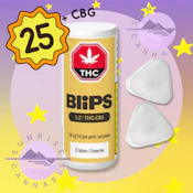 THC+CBG BLIPS - 25 PACK