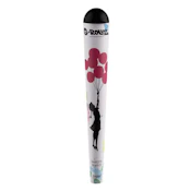 Smoke Arsenal - G-Rollz G-Tube Banksy's Graffiti "Balloon Girl" Cone Holder