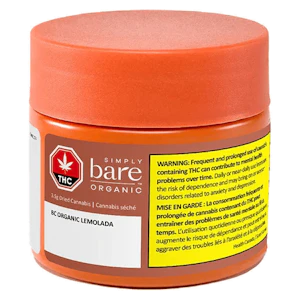 Simply Bare - BC Organic Lemolada 7g Dried Flower - Simply Bare