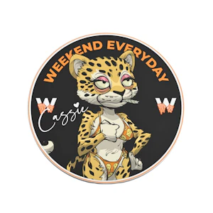 Smoke Arsenal - Weekend Silicone Dab Mat (Cassie)