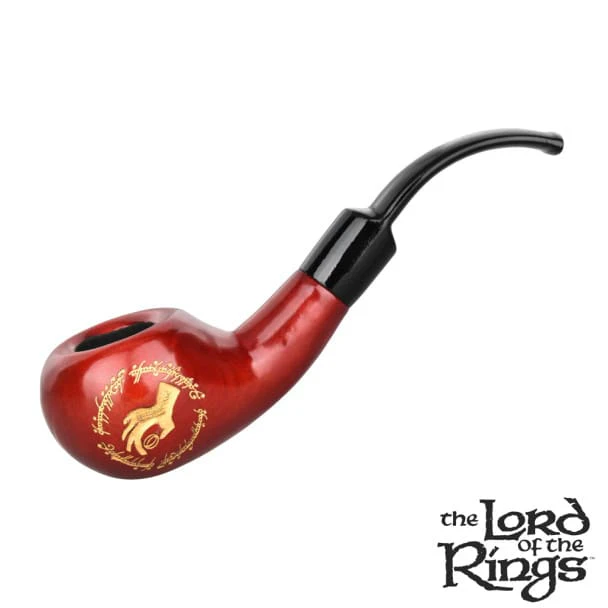 Accessory Distributor - Pulsar Shire Pipes x LoTR MY PRECIOUS Wood Smoking Pipe Main Image