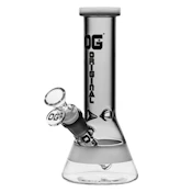 OG - 8" Original Iced Out Coloured Beaker - Transparent Black