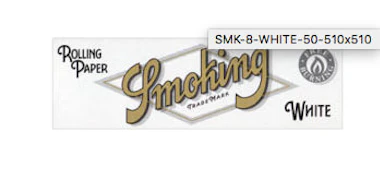 Smoking - White 1 1/4 Size Rolling Papers - 60 Pack