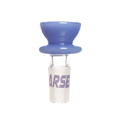 Arsenal - 14mm Crown Series Glass Bowl - Milk Blue