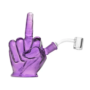 Smoke Arsenal - Smoke Arsenal - 6" Arsenal Outlaw Gesture Water Pipe - Purple