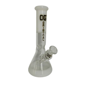 OG - OG - 10" Original Colour Accent Beaker (White)
