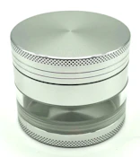 53mm Aluminum 3-Part Grinder | Silver