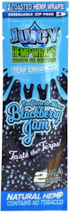 Juicy Jays - Juicy - Terp Enhanced Hemp Wraps - Blackberry Jam