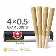 Frosted Lemons Pre-Roll 4x0.5g Pre-Rolls